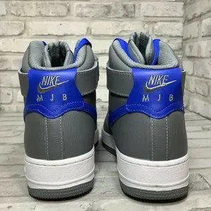 Air Force 1 High MJB AQ3771-994 Men\'s Size  7.5 Gray And Blue Nike Shoes New Nike Air Force 1 High By You Custom Men main image 4